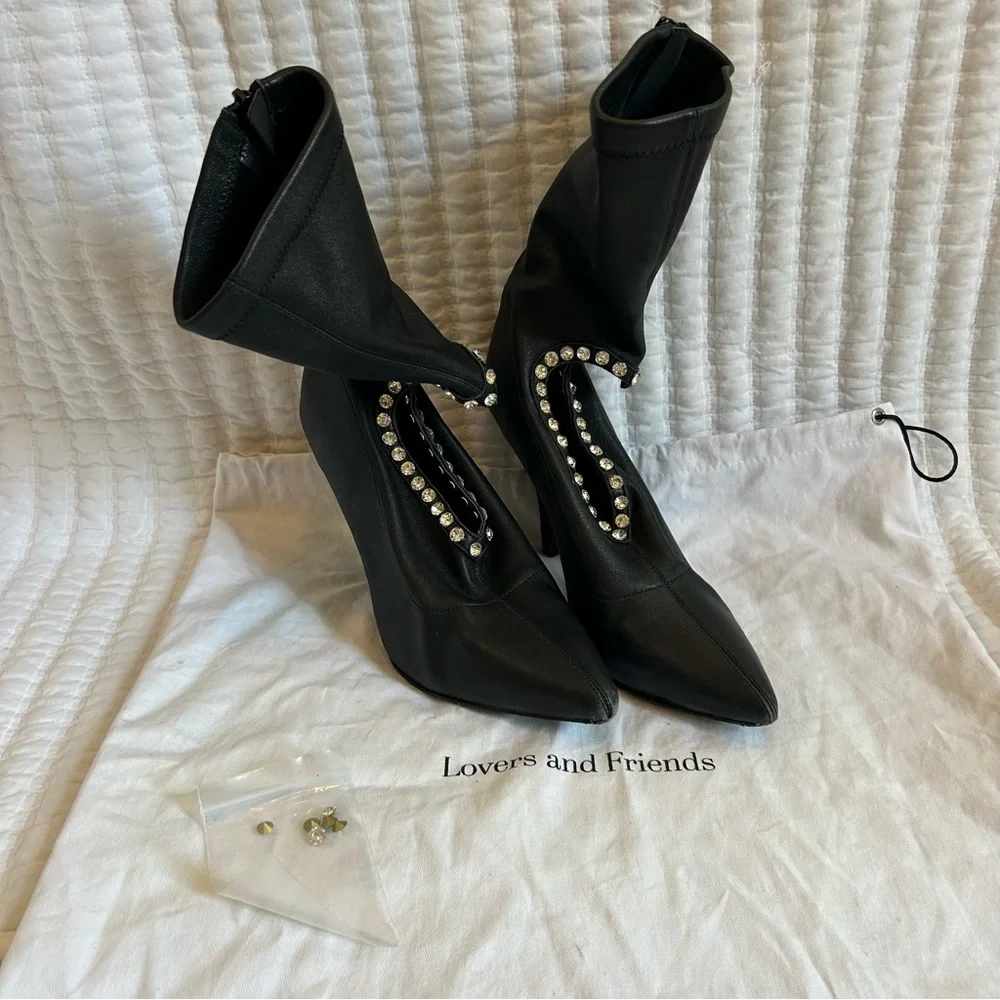 Lovers and‎ Friends black liv boot 7.5